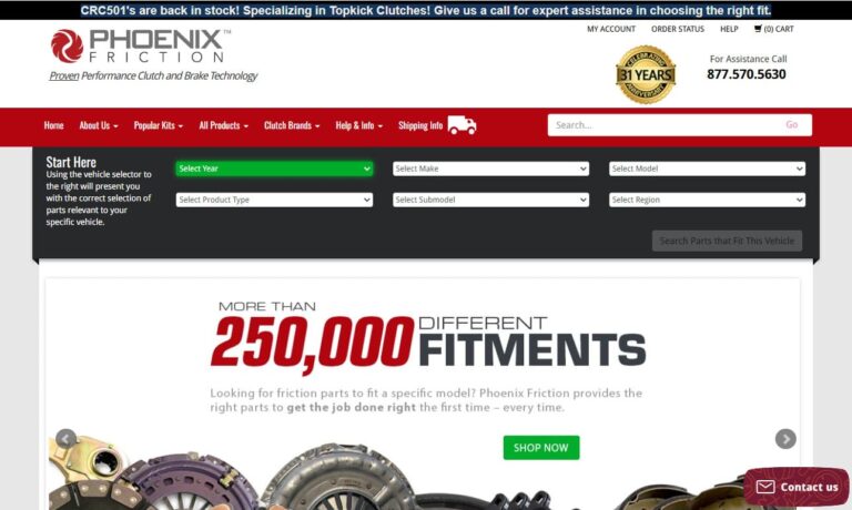 Phoenix Friction Products